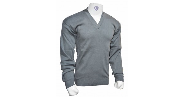 Grey uniform outlet sweater